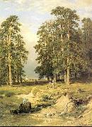 Ivan Shishkin Holy Spring near Elabuga oil on canvas